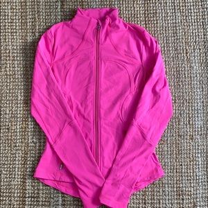 Lulu Lemon Full Zip Pink Workout Jacket